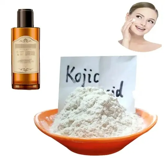 유기 중간체 99% 순도 핫 화장품 원료 코직산 CAS 501